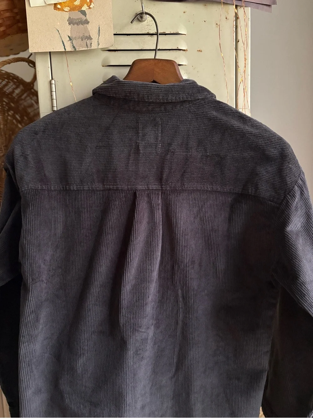 Teen Oversized Corduroy Shirt
